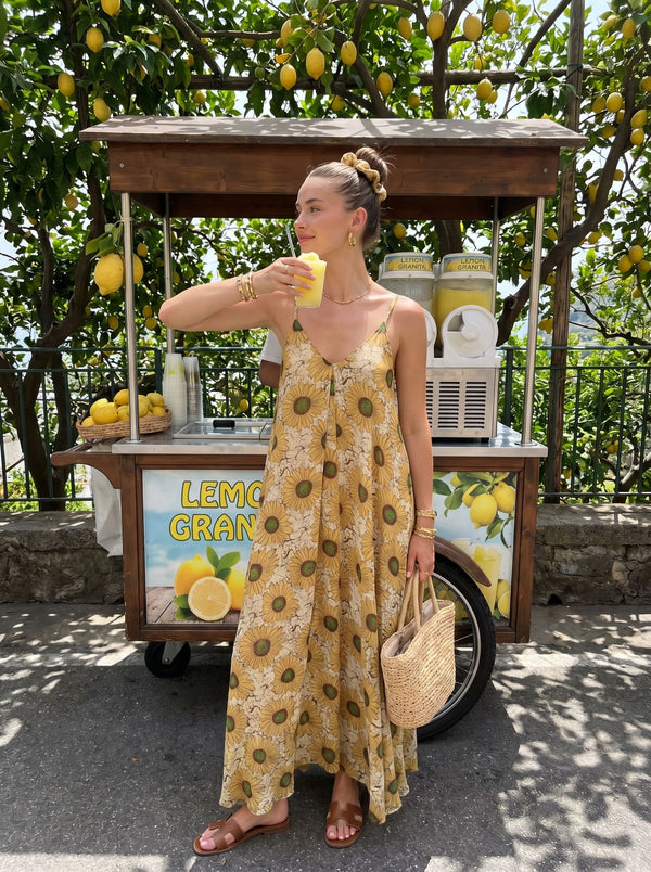 ROBE LONGUE  MARGUERITES