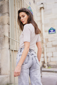 JEANS JAMBES DROITES