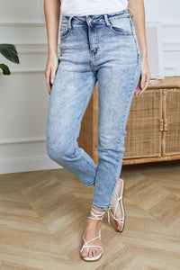 JEANS MOM TAILLE HAUTE